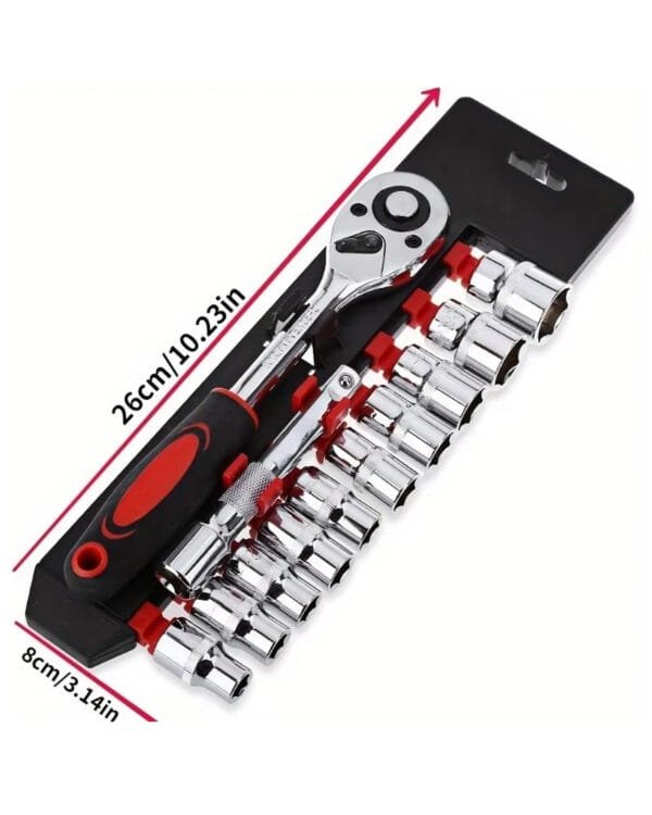 12-Piece Ratchet Wrench Set