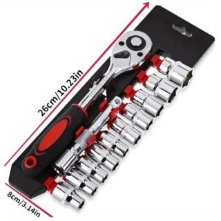 12-Piece Ratchet Wrench Set