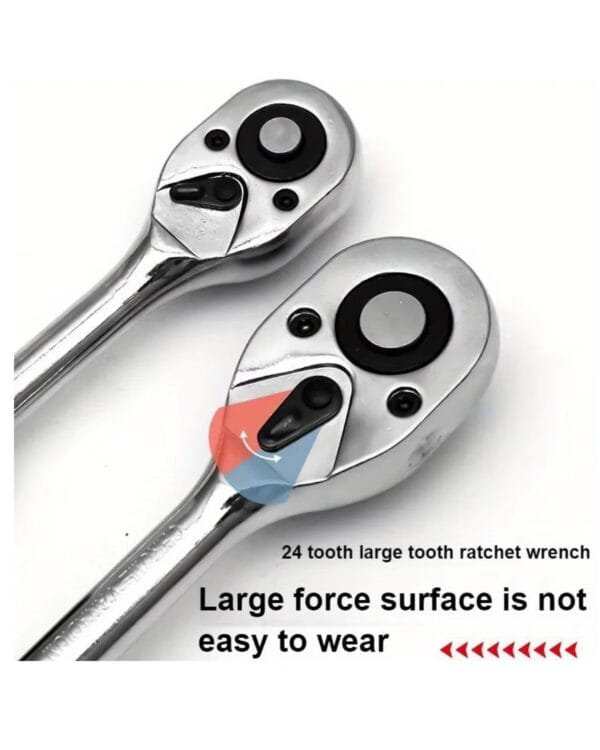 12-Piece Ratchet Wrench Set - Image 5