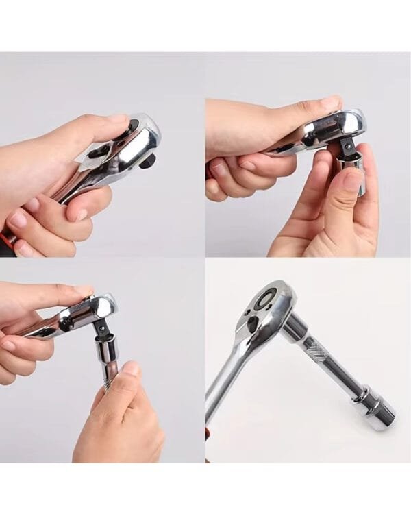 12-Piece Ratchet Wrench Set - Image 7