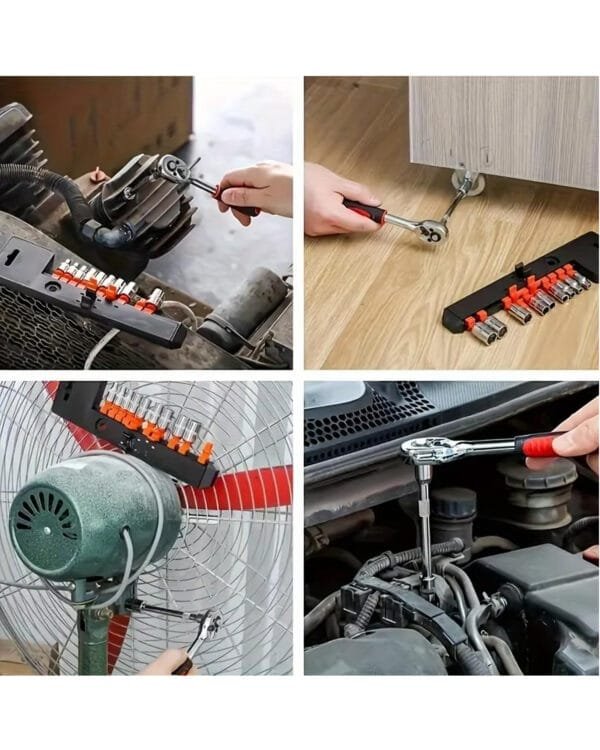 12-Piece Ratchet Wrench Set - Image 10