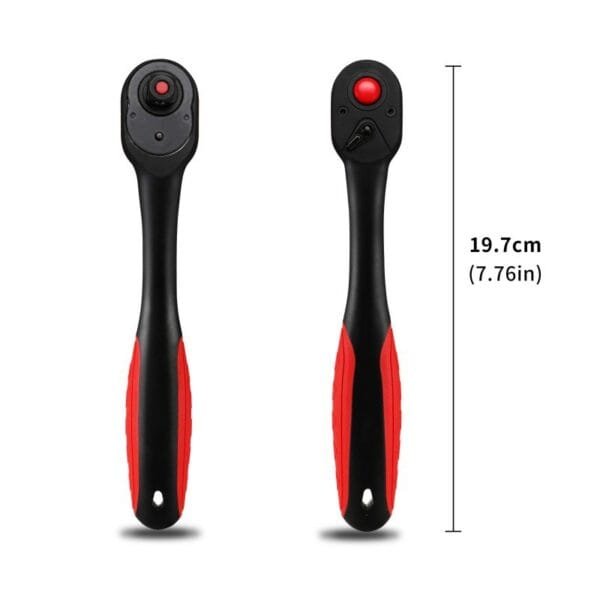 72-Tooth Curved Handle Ratchet Wrench Flying Two-way - Image 6