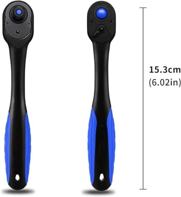 72-Tooth Curved Handle Ratchet Wrench Flying Two-way - Image 7